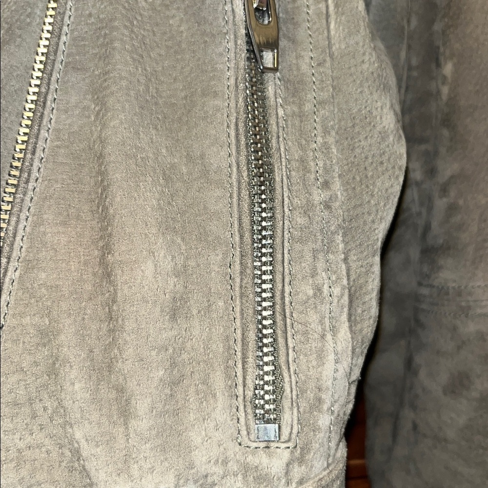 Blank NYC Olive Leather Jacket - Picture 8 of 12